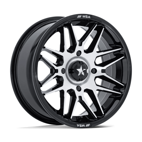 RADAR UTV 15X7 4X156 115 +10 G-BLK-MCH